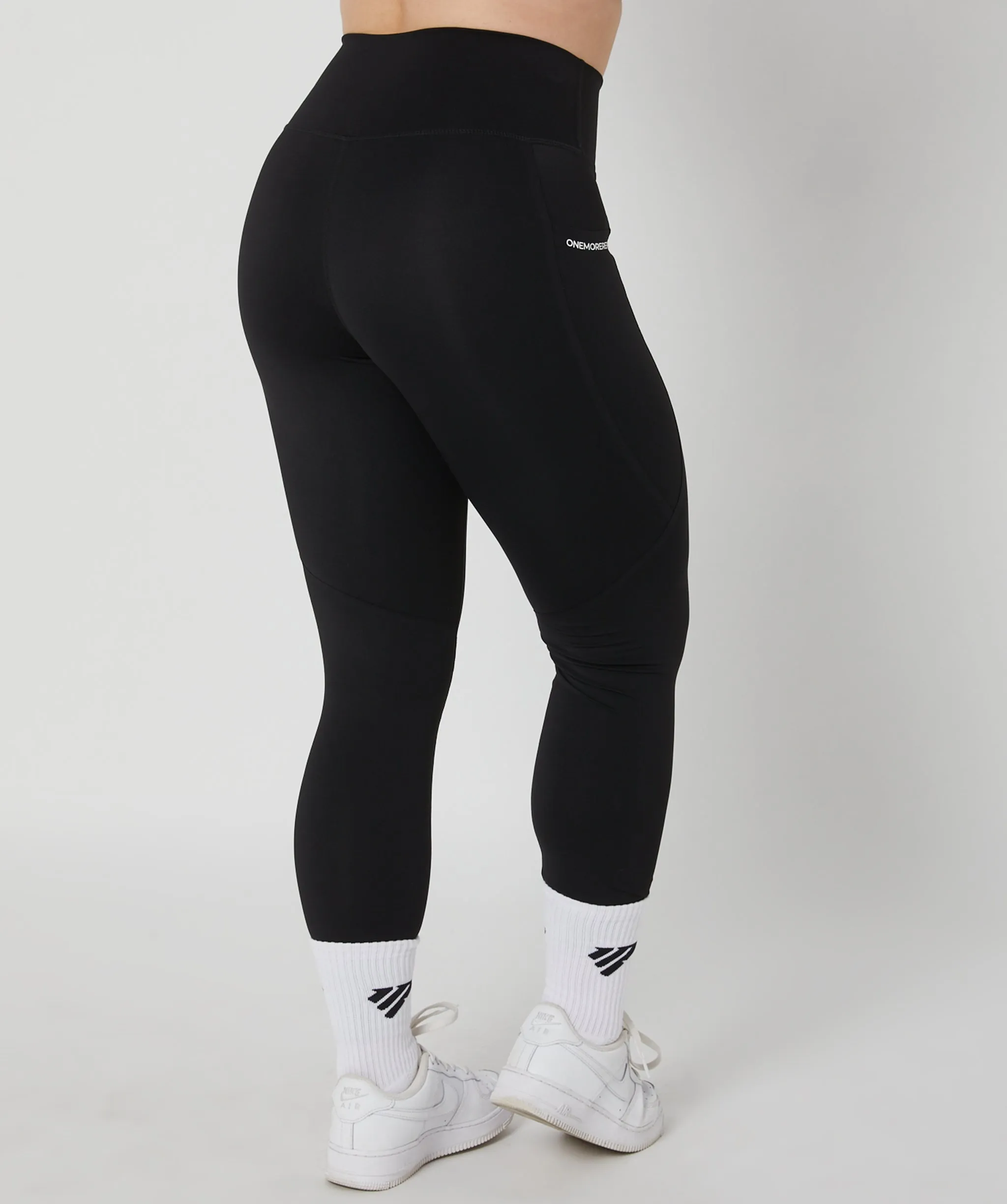 Hype Pocket Leggings Black V3 by OneMoreRep