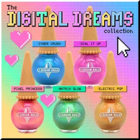 I Scream Nails - Digital Dreams 5pc Collection