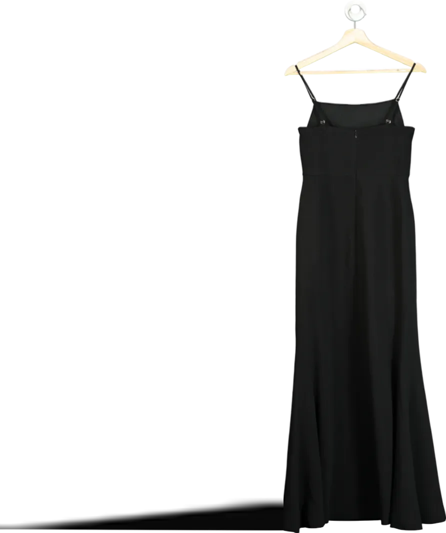 Karen Millen Black Sleeveless Maxi Dress UK 6