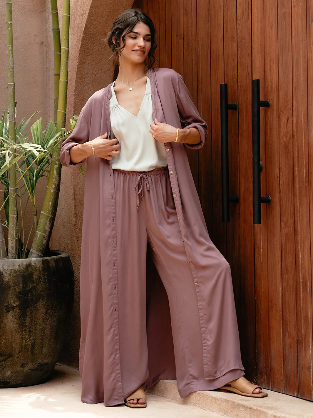 Kasbah Ecovero™ Pants Plum