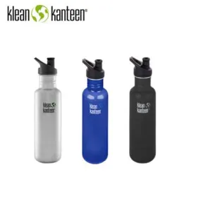 Klean Kanteen Classic 27oz Water Bottle with Sport Cap