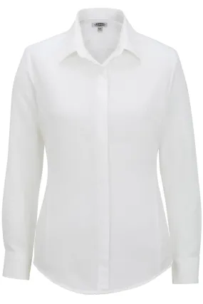 Ladies' White Café Batiste Blouse