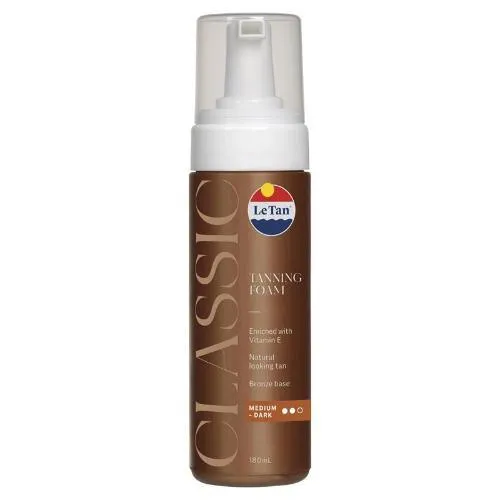 Le Tan Classic Foam Medium/Dark 180ML