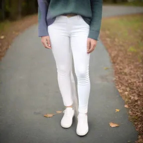 Leggings Long-White