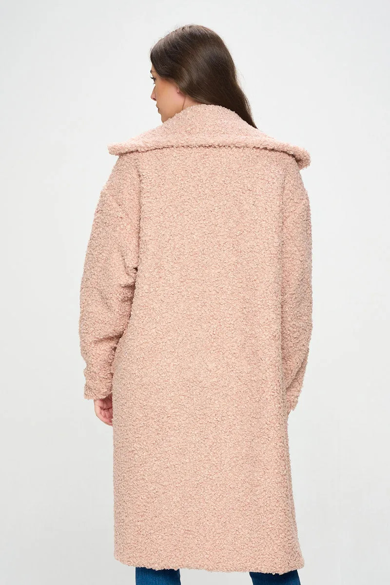 LONG TEDDY COAT