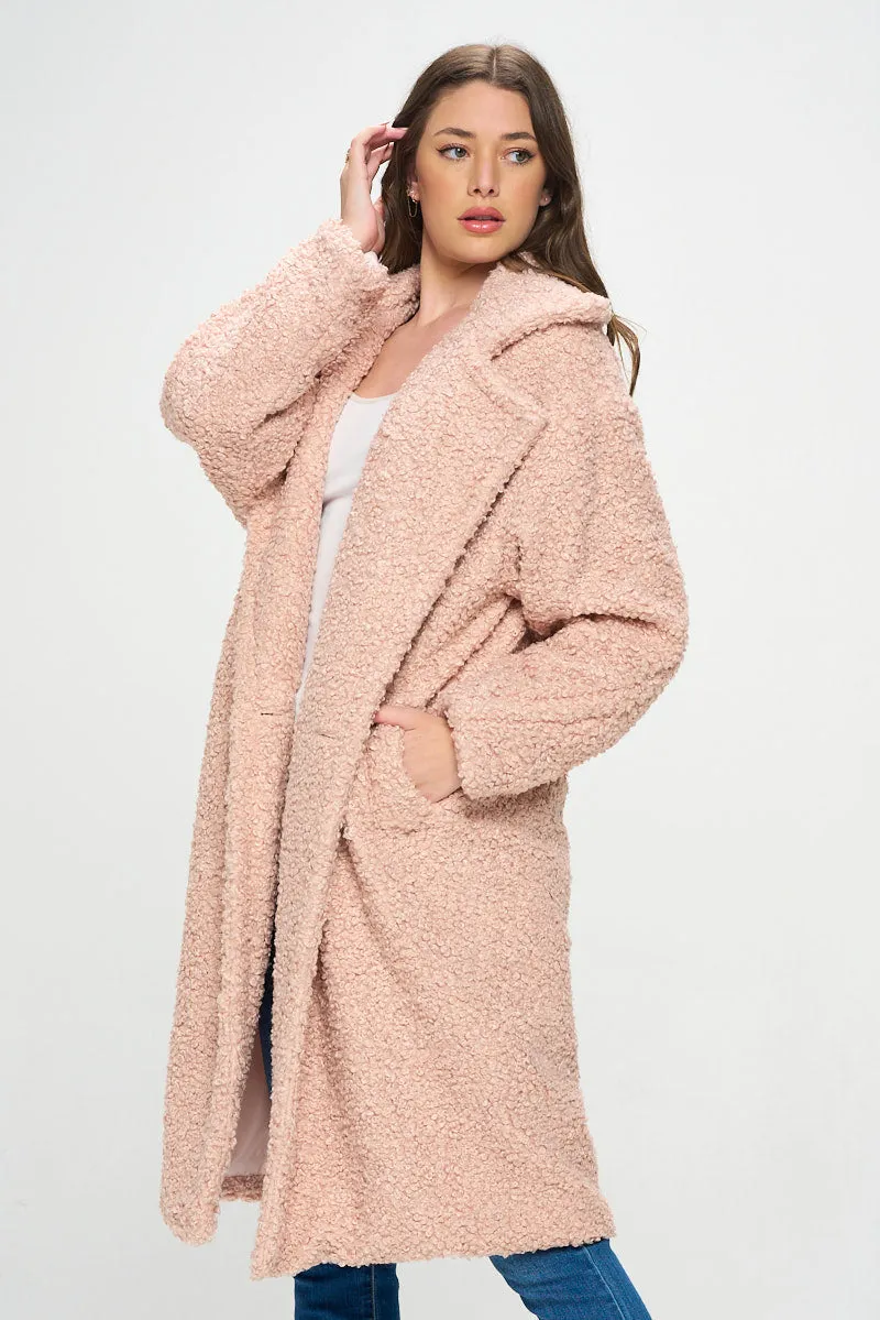 LONG TEDDY COAT