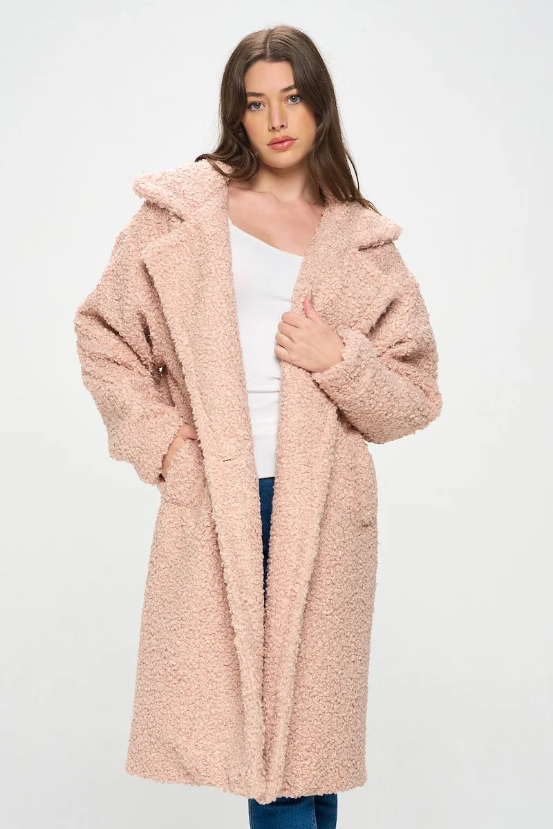 LONG TEDDY COAT