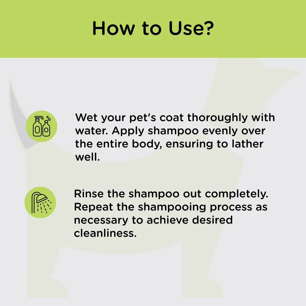 M Pets Natur'Luxe Oatmeal & Green Tea Shampoo for Dogs and Cats