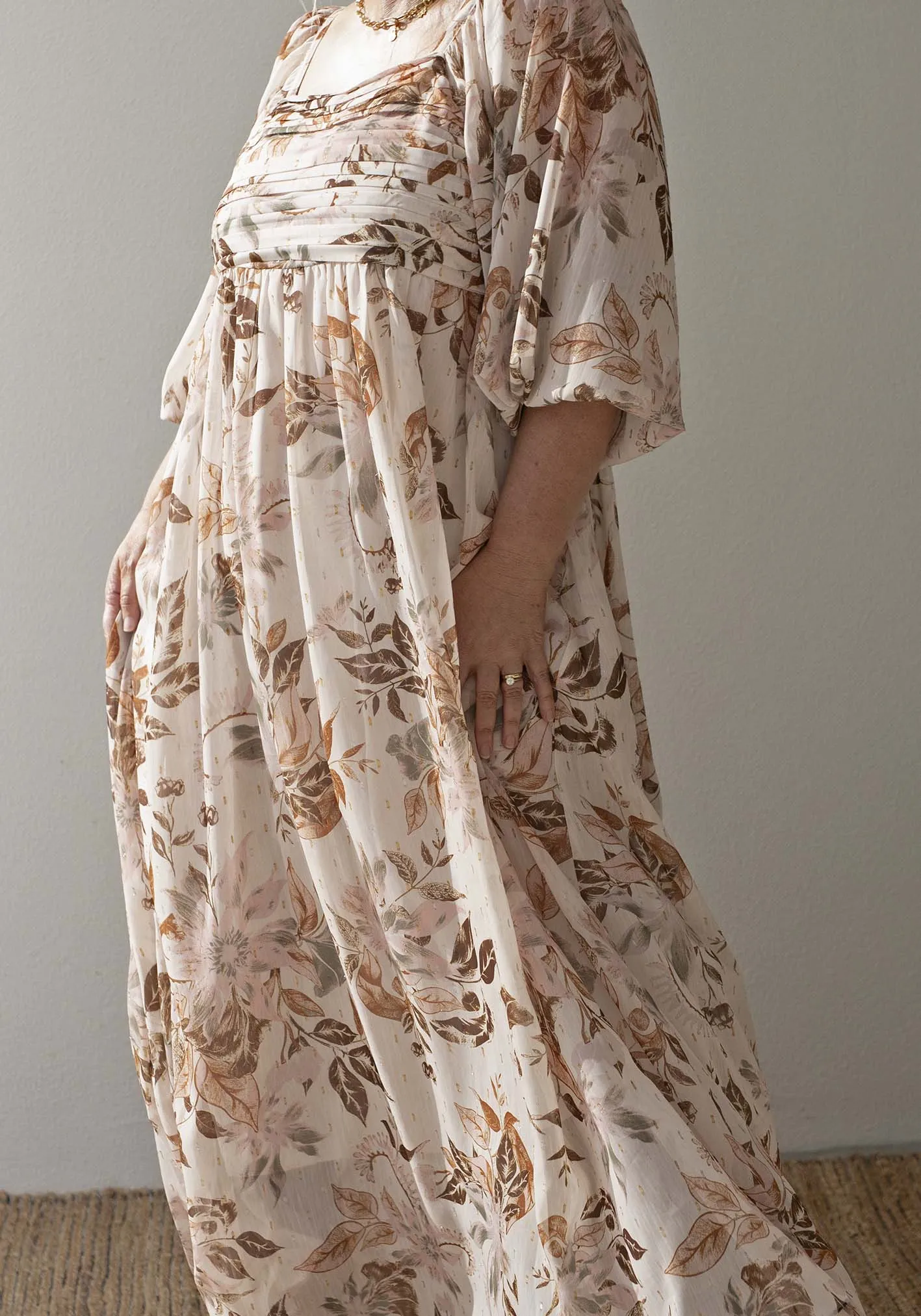 Mahalo Sleeve Maxi Dress