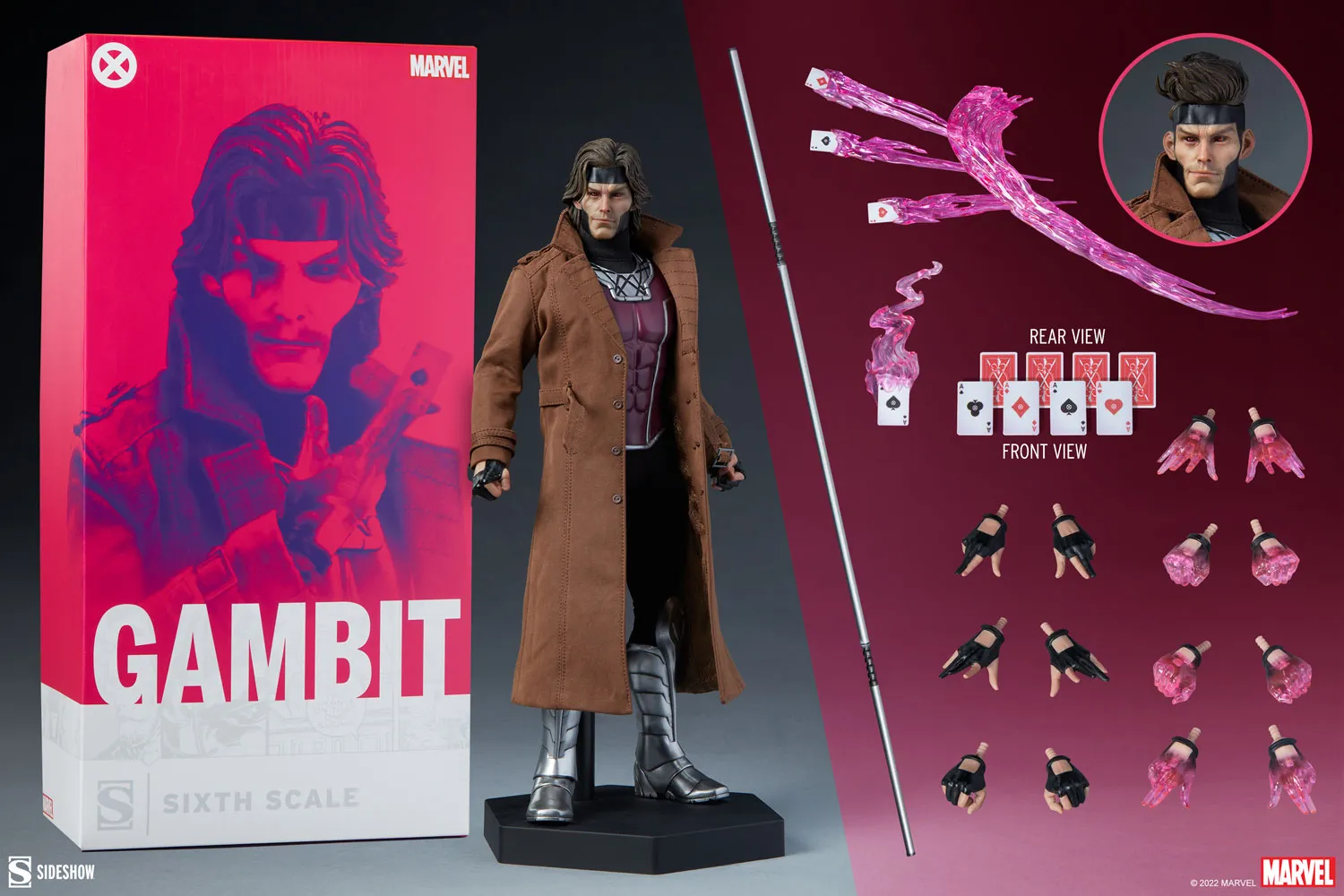 Marvel Gambit Deluxe Sixth Scale Figure