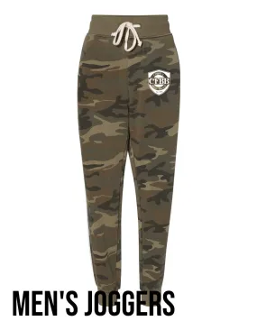 MEN'S CFBB Camo Joggers / Camouflage Joggers / Crossfit Blue Blood