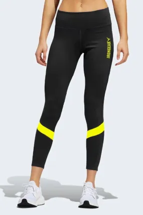 MIGHTY LEGGING BLACK AND YELLOW