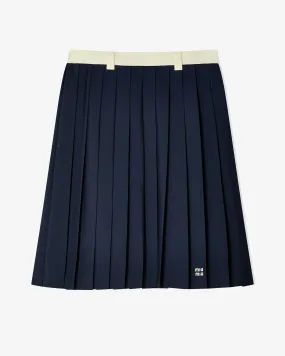 Miu Miu - Women's Kid Mohair Skirt - (Navy)