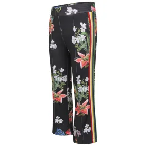 Monnalisa Girls Floral Technical Jersey Trousers