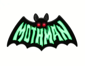 Mothman Glow In The Dark Mothman Enamel Metal Pin Badge Brooch Accessories For Backpack Clothes Coat
Mothman Figure