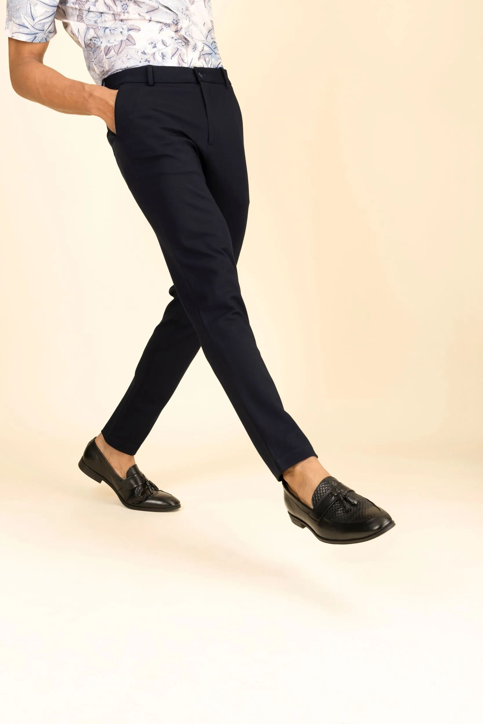 Navy 4 Way Stretch Roam Pants