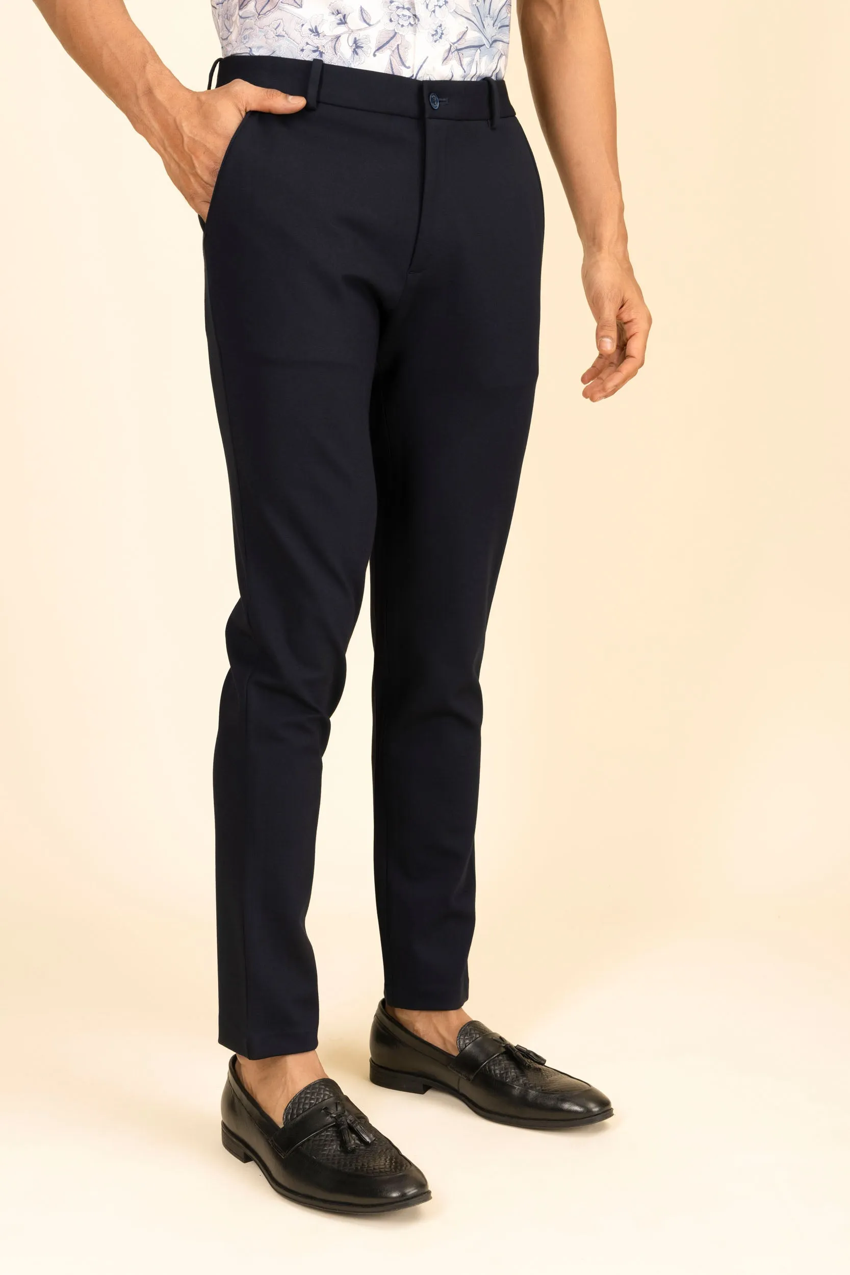 Navy 4 Way Stretch Roam Pants