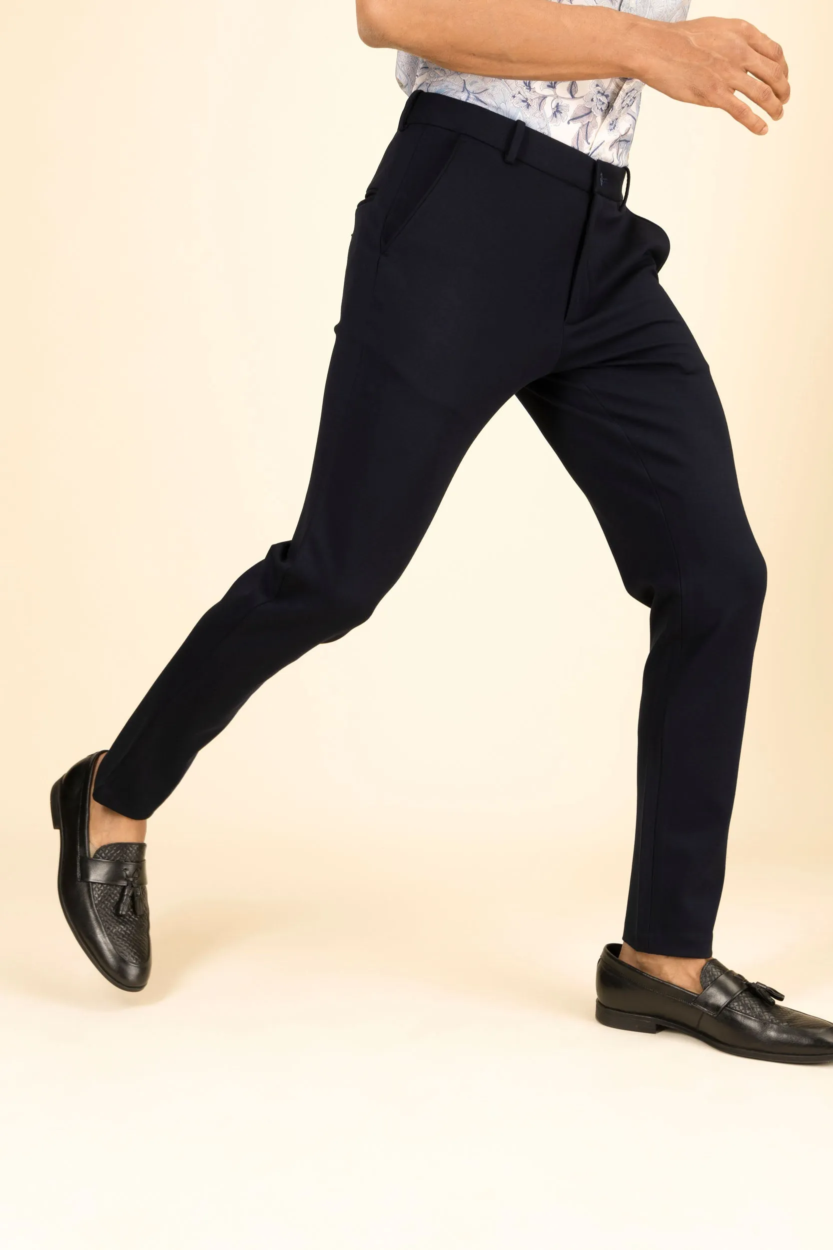 Navy 4 Way Stretch Roam Pants