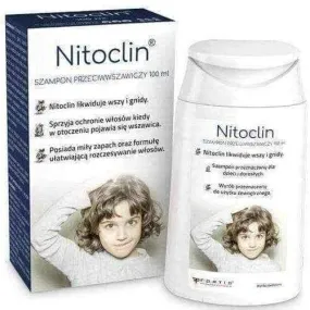 Nitoclin anti-thinning shampoo 100ml, lice shampoo