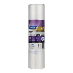 NORTON Painters Plastic Film 1200mm x 55m Prefolded Drop Sheet Painting