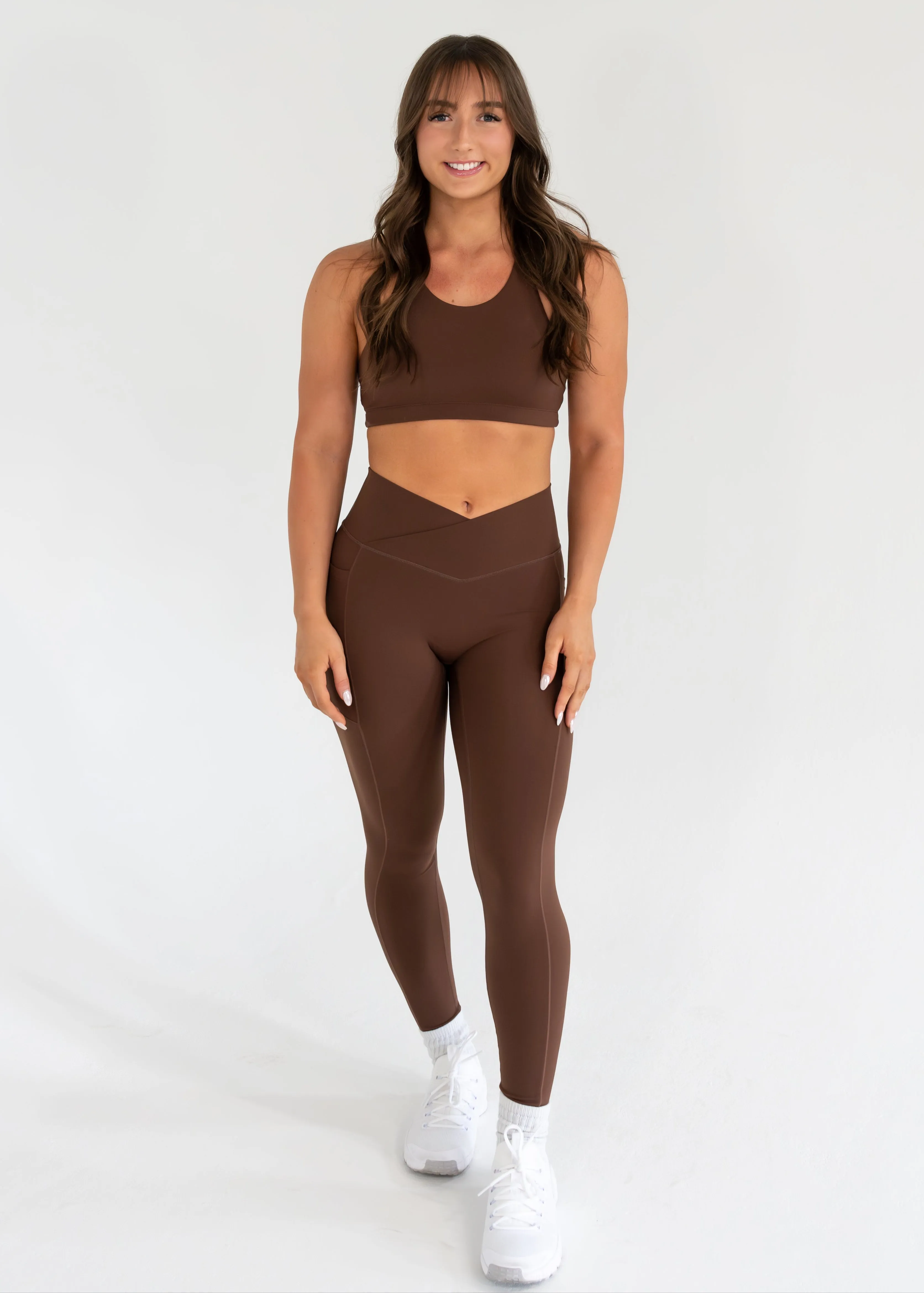 Omnia Legging - Carob Brown