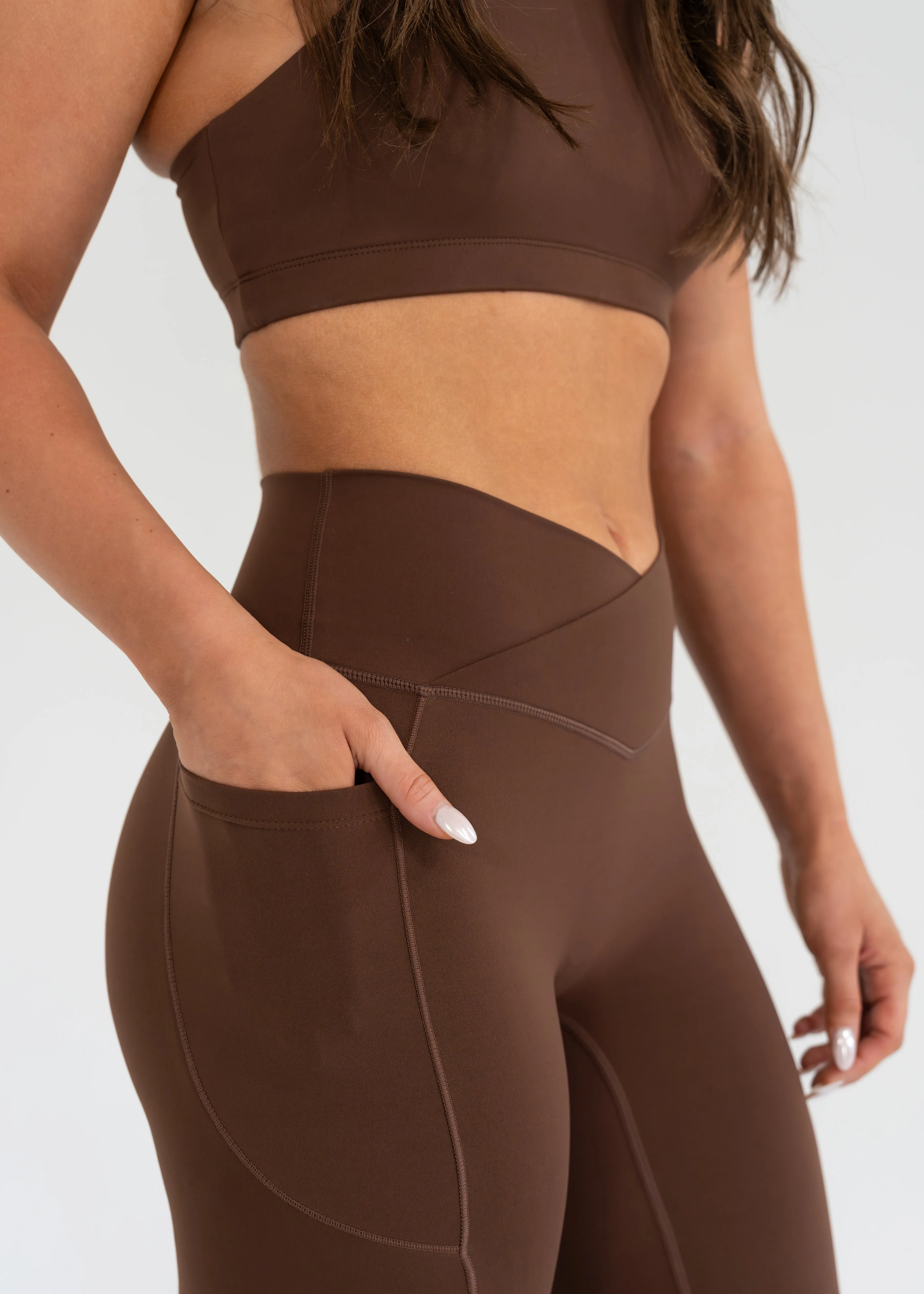 Omnia Legging - Carob Brown