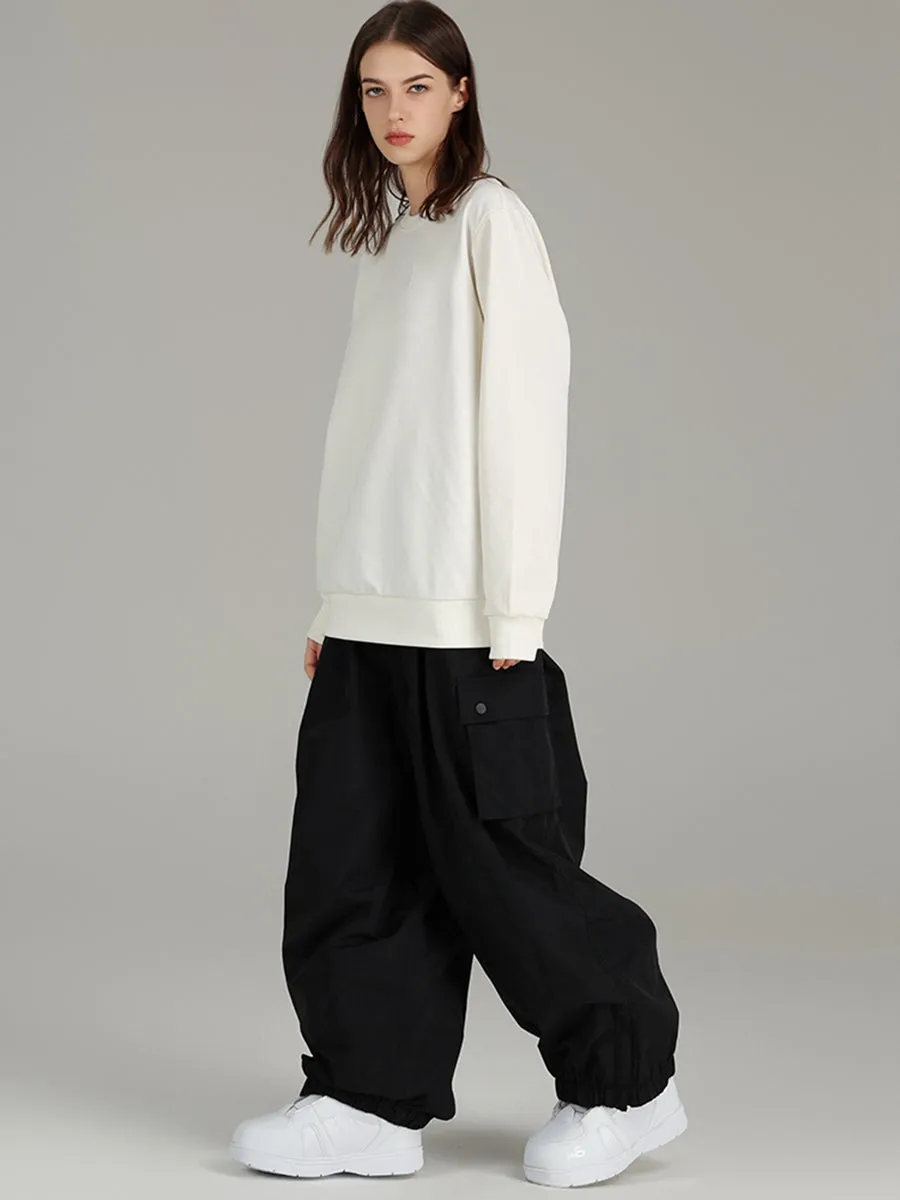 Oversize Snowboard Overalls Pants Trendy Baggy Trousers