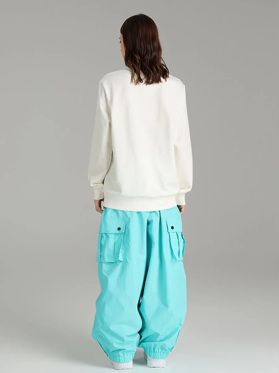 Oversize Snowboard Overalls Pants Trendy Baggy Trousers