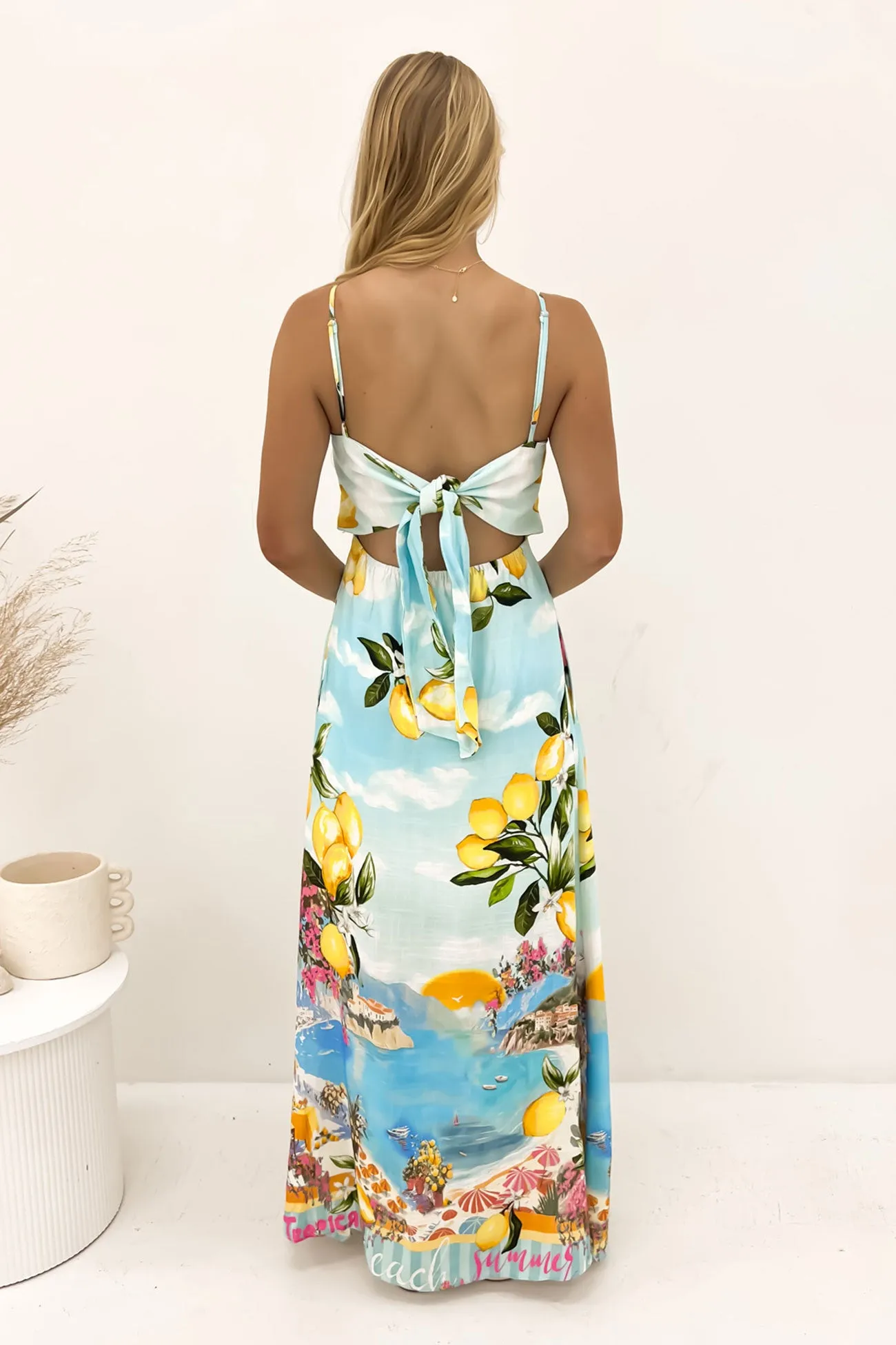 Paris Maxi Dress Lemoncello