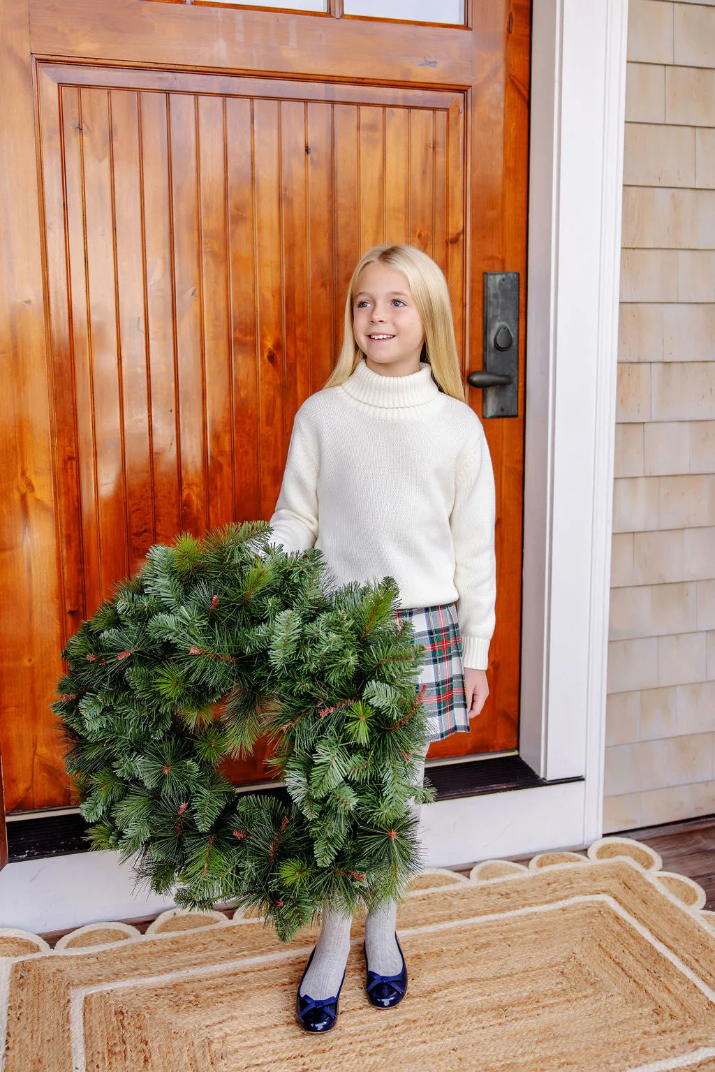 Parson Pleated Skirt - Aiken Place Plaid