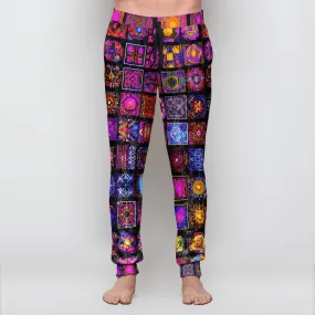 Platonic solids  Unisex Velvet Joggers