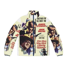 "The Man Who Shot Liberty Valance" Puffer Jacket - Iconic Western Style