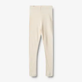 Rib Leggings Maddy - cream