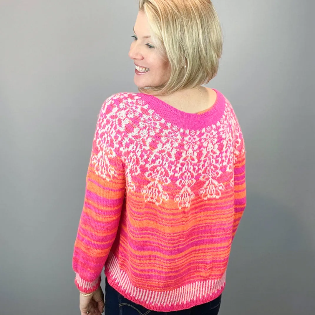 Rock the Casbah Sweater Knitting Kit | Artyarns Merino Cloud & Knitting Pattern