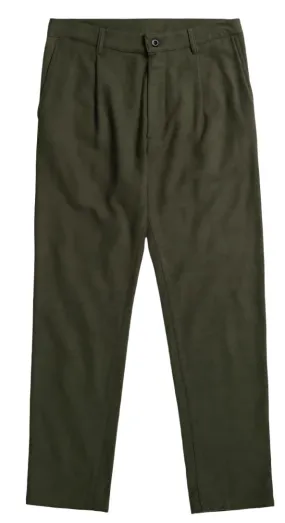 ROTHOLZ Everyday flannel pant moss green men / unisex