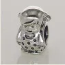 Silver Charm Hearts Panda Pixie European Charms Silver Beads For Snake Chain Bracelet