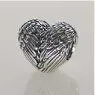 Silver Charm Hearts Panda Pixie European Charms Silver Beads For Snake Chain Bracelet