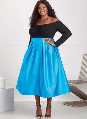 Simplicity 9712 Women's Skirts Sewing pattern