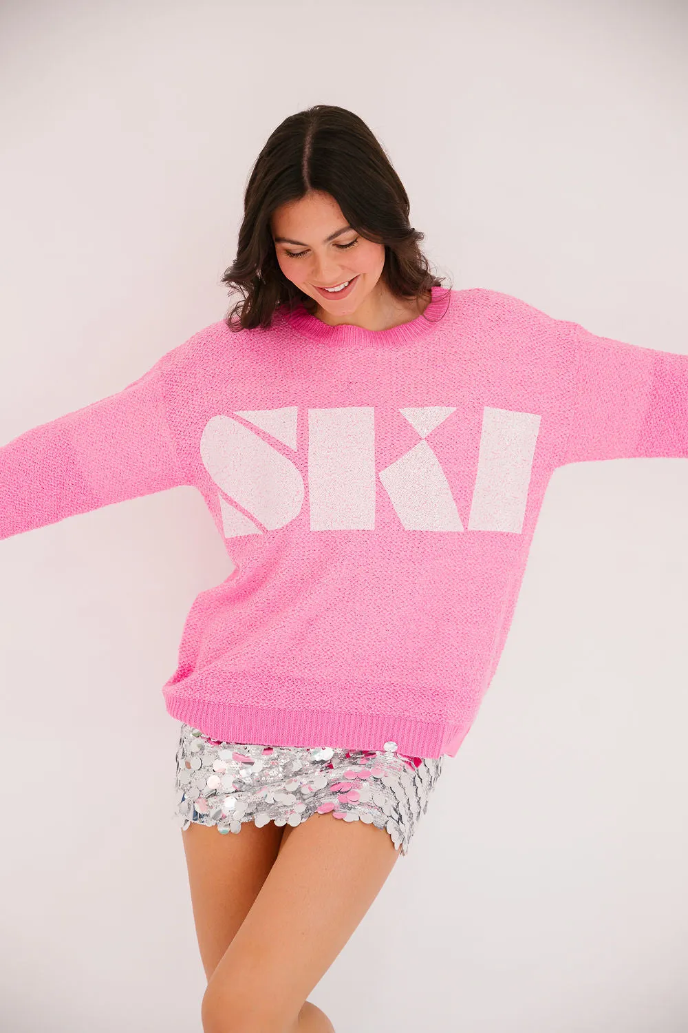 SKI PINK SWEATER