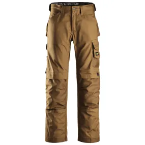 Snickers 3314 Craftsmen Trousers, Canvas  Brown