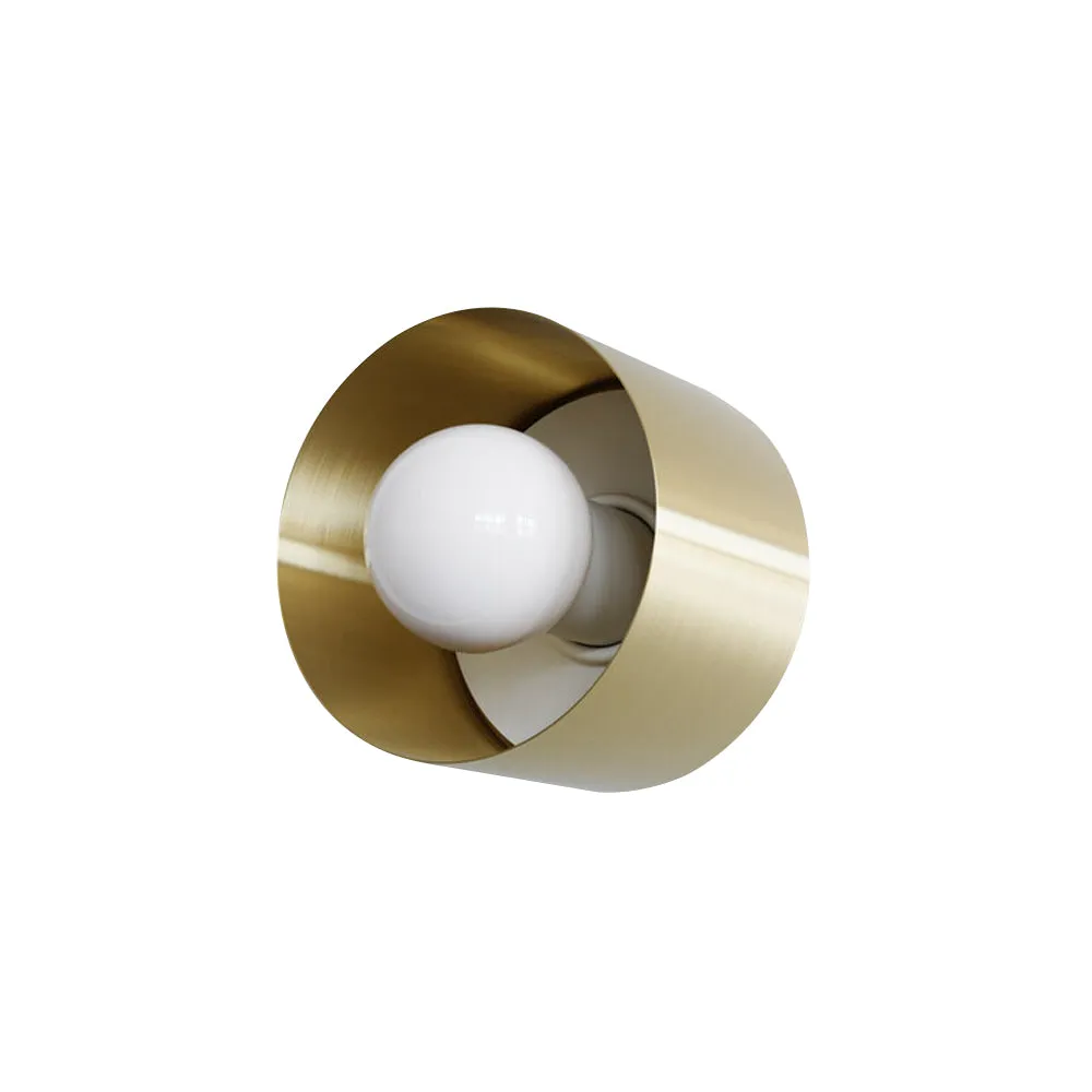 Spun Wall/Ceiling Sconce