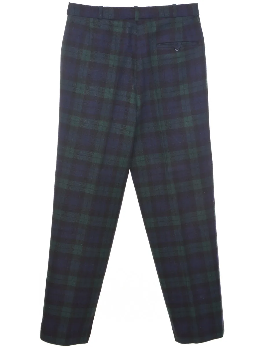 Tartan Trousers - W33 L31