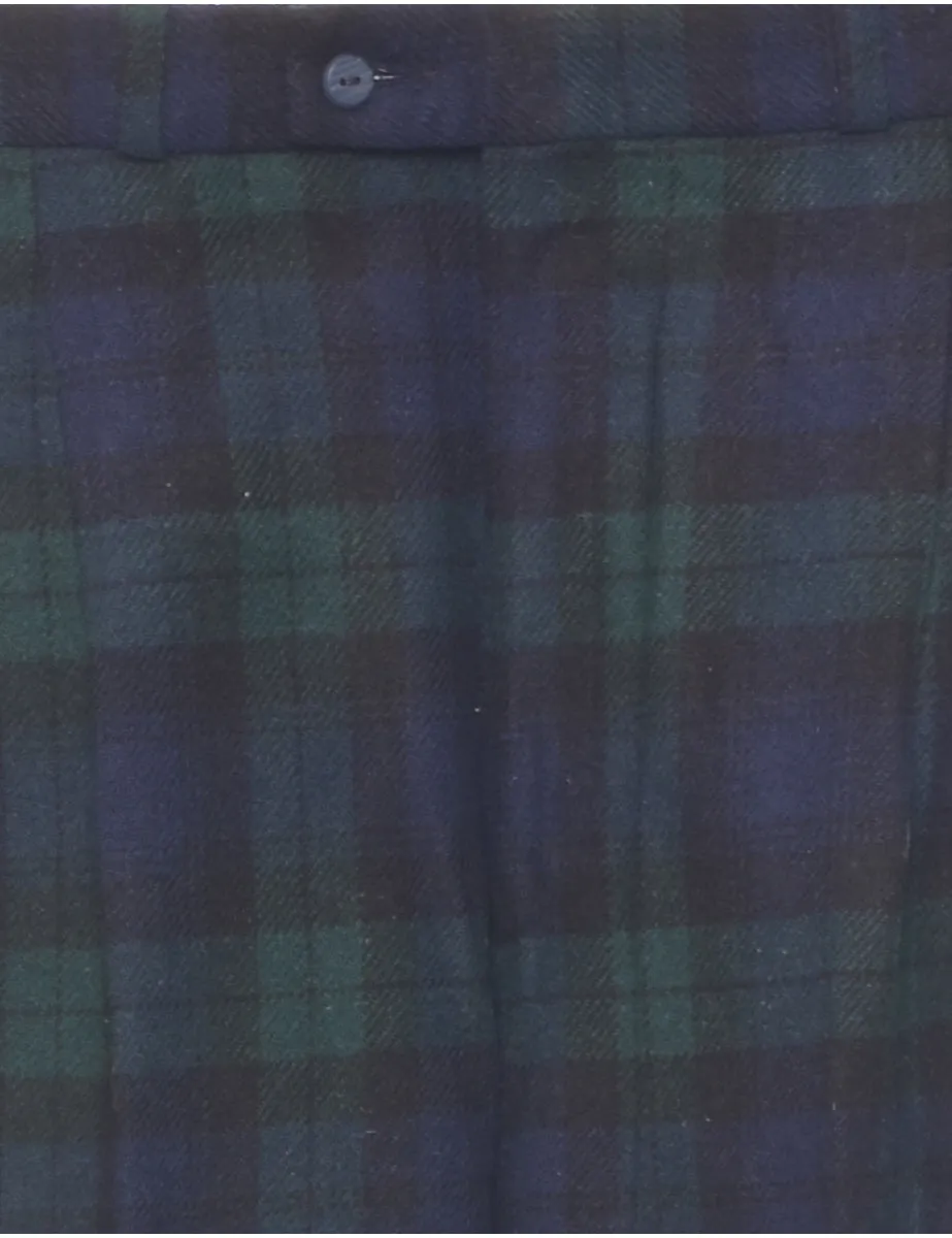 Tartan Trousers - W33 L31