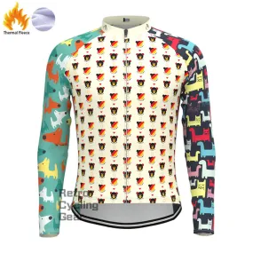 Teddy bear Fleece Long Sleeve Jersey