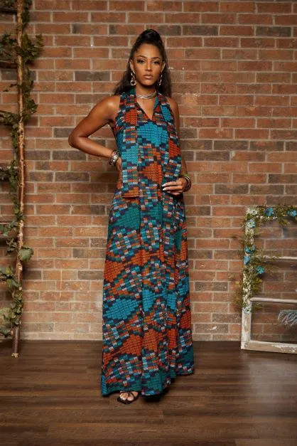 TINNU ALTER MAXI DRESS