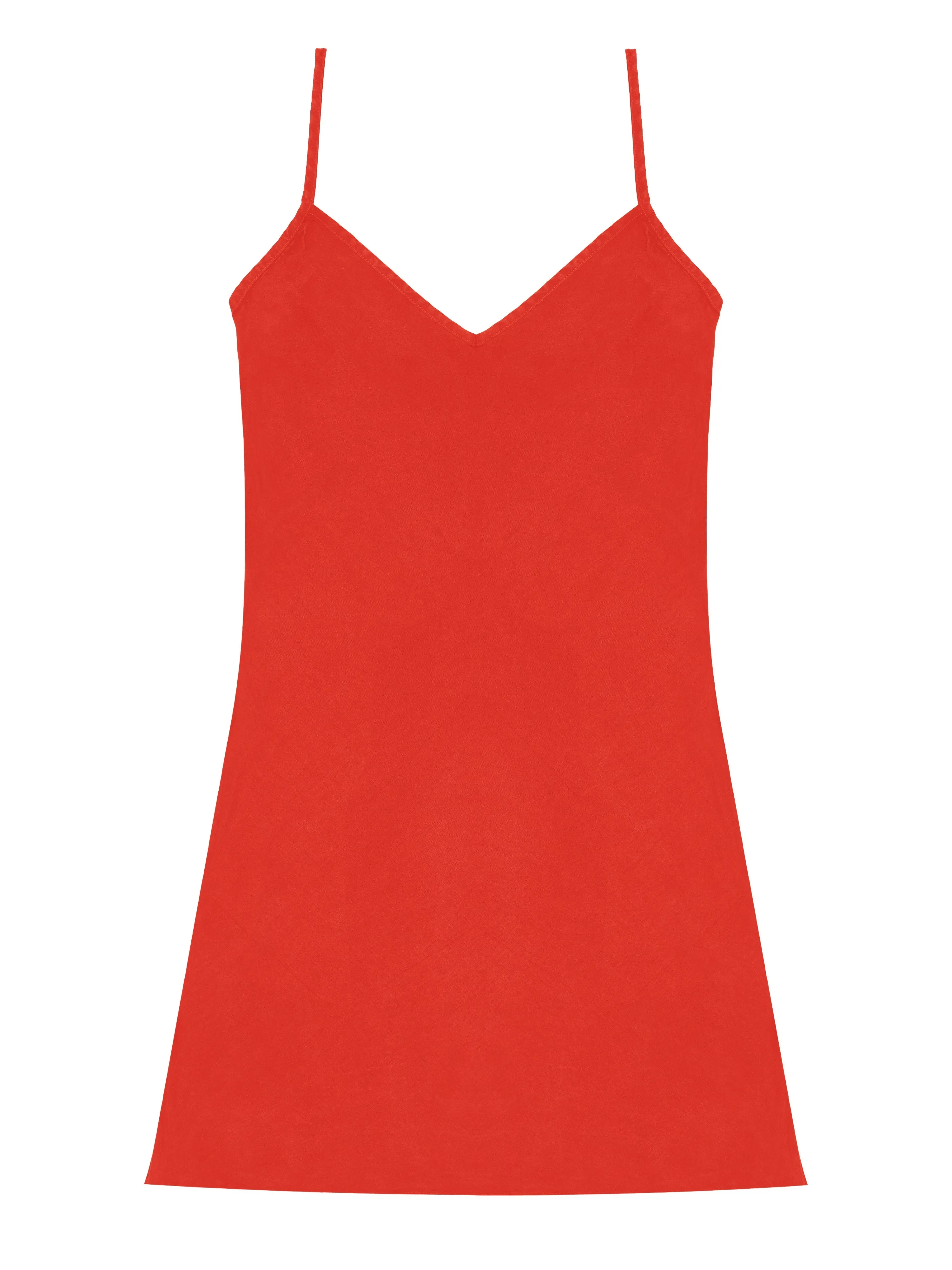 TN100GD - Tencel Mini Slip Dress