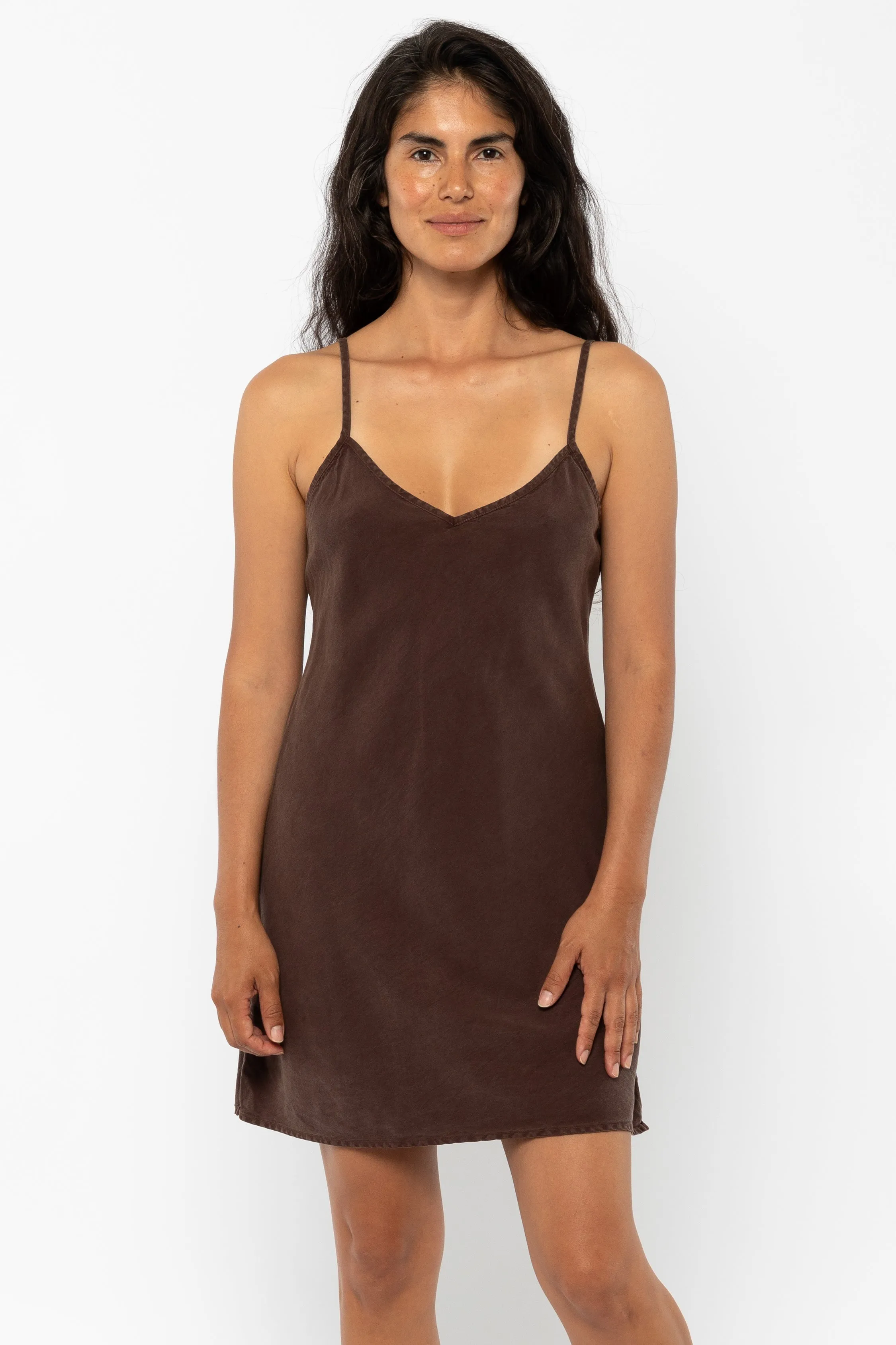 TN100GD - Tencel Mini Slip Dress