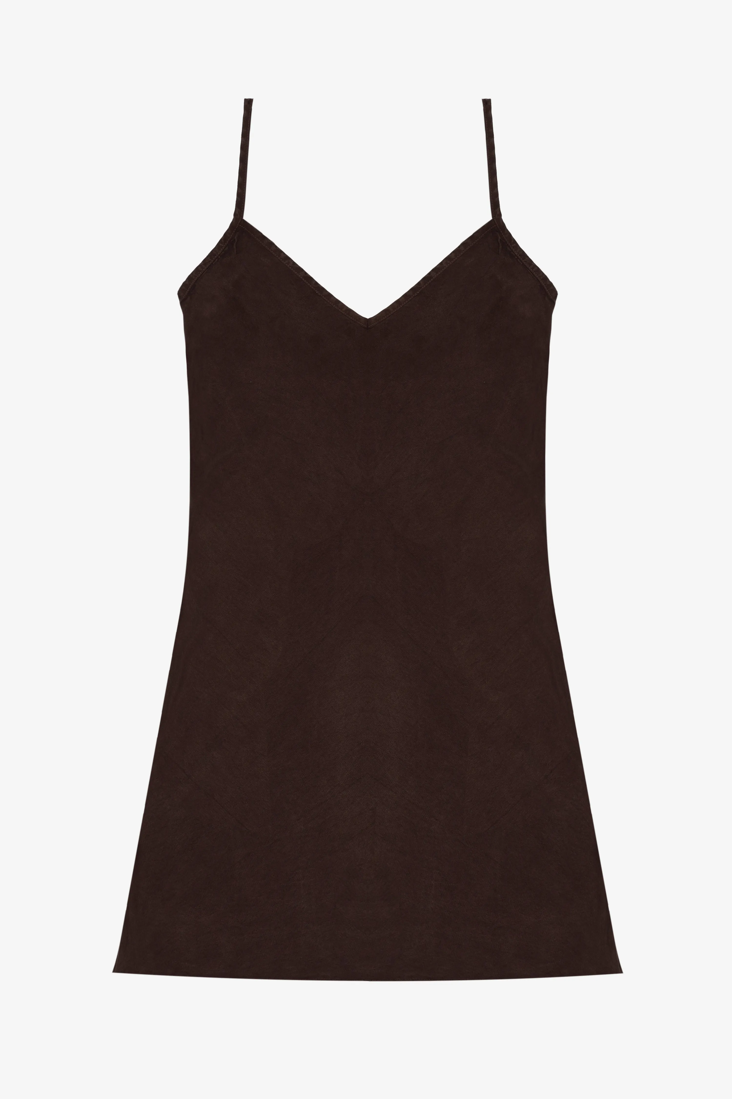 TN100GD - Tencel Mini Slip Dress