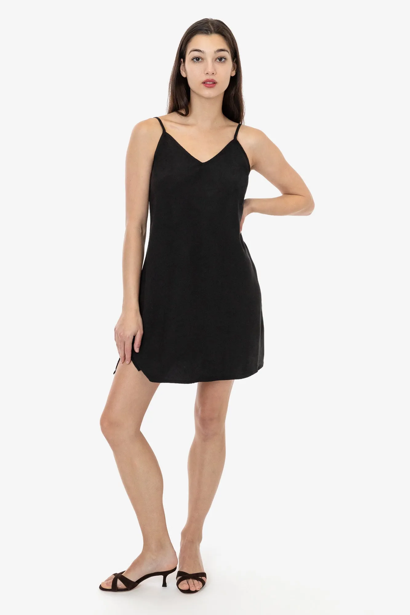 TN100GD - Tencel Mini Slip Dress