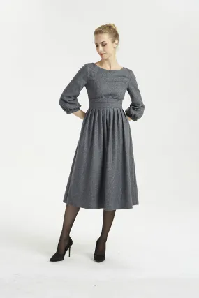 Vintage inspired wool dress 2000